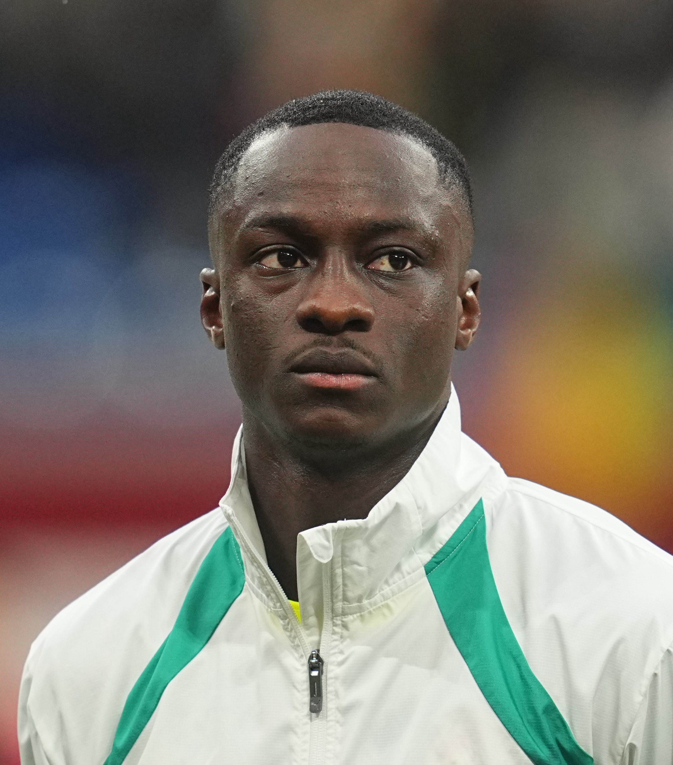 Mouhamadou Habib Mbacke Diarra of Senegal looks on during the quarter final match between Senegal and Egypt at Tangier Stadium, Tangier, Morocco on January 14, 2026. (Photo by Ulrik Pedersen/NurPhoto via Getty Images)