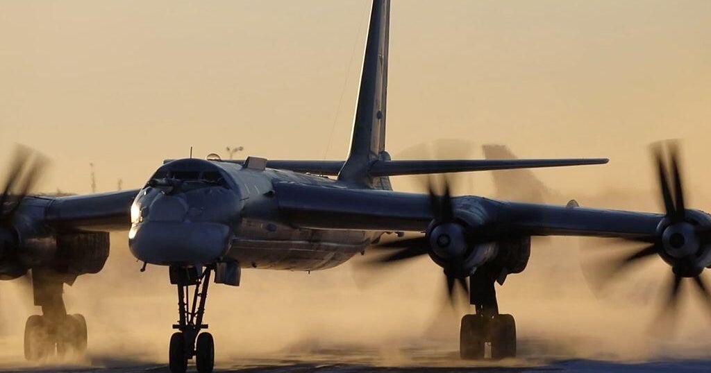 Russian Tu-95 bomber