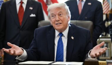 Trump says federal government won’t step into protests in Democratic-led cities ‘until they ask us for help’