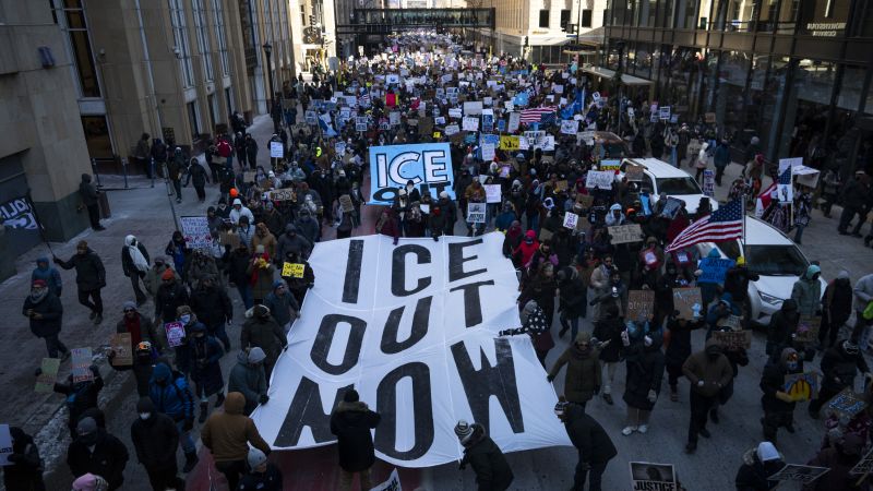Anti-ICE protests spread across the US this weekend as court battles deliver wins and losses for the Trump administration