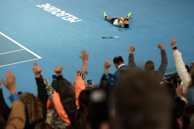 Alcaraz became the youngest man to complete a career grand slam.