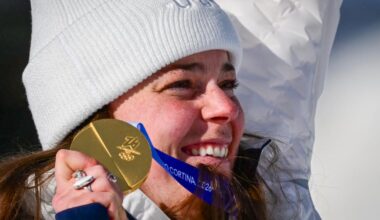 U.S. Olympic skier Breezy Johnson has plans for her broken and repaired gold medal