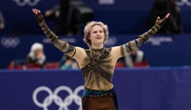 Ilia "Quad God" Malinin stunned by Yuma Kagiyama, but U.S. holds lead over Japan in Olympic team figure skating