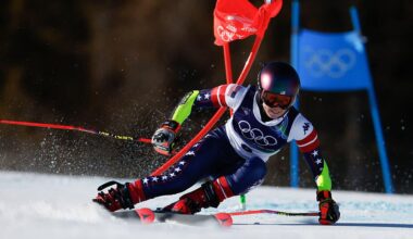 Mikaela Shiffrin fails to make the podium in women's giant slalom as Olympic drought continues