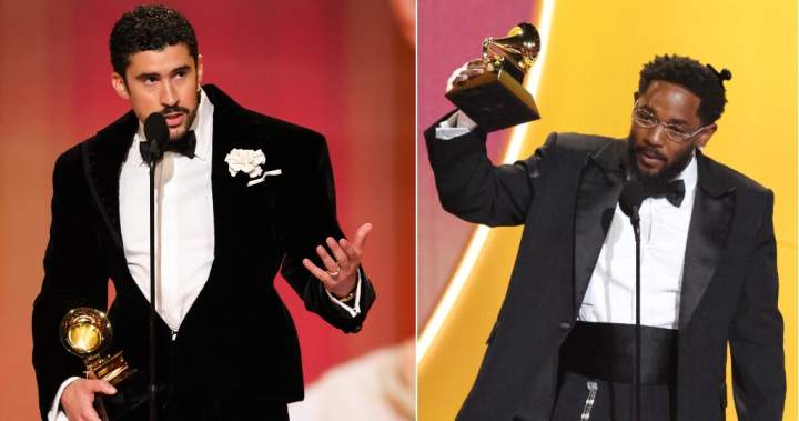 2026 Grammy Awards winners list: Bad Bunny takes on ICE, Kendrick Lamar makes history - National