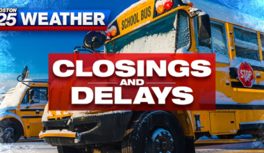 Some Mass. schools announce Monday closures ahead of major nor’easter – Boston 25 News