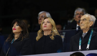 Giorgia Meloni hits out at ‘enemies of Italy’ after rail sabotage and Olympic protests