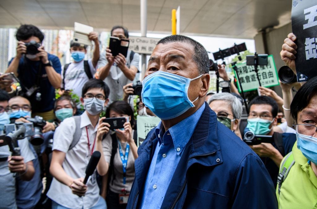 Jimmy Lai’s Sentence Tests the Free World