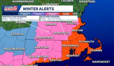 Massachusetts could face first blizzard since 2022 on Monday