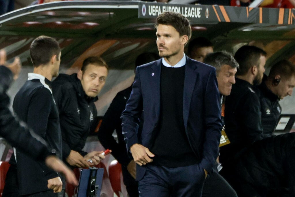 Danny Rohl looking focused