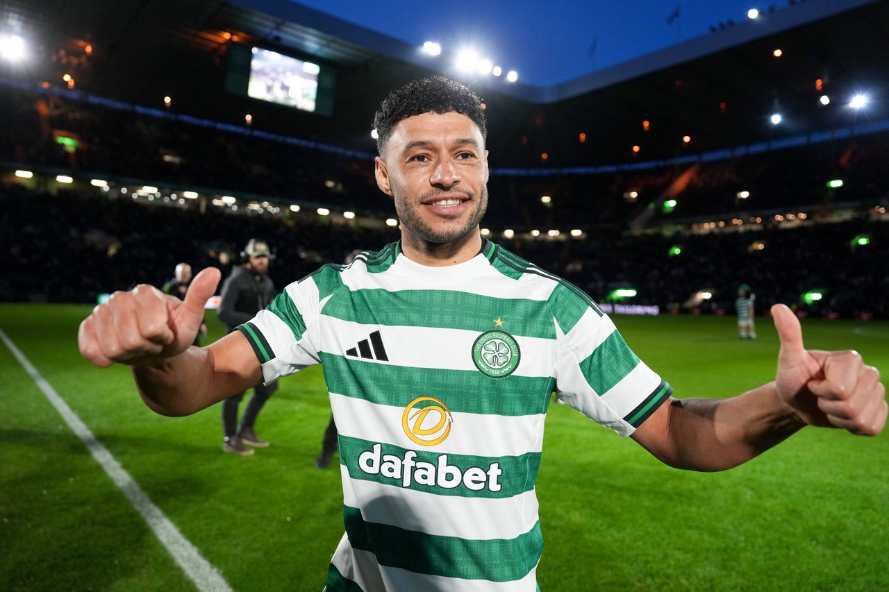 New signing Alex Oxlade-Chamberlain of Celtic