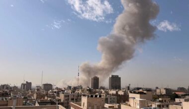 Strikes hit Iran, Israel and US military installations