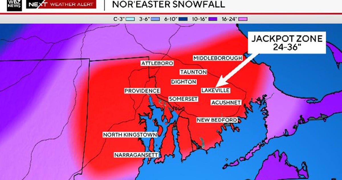Where was the snowfall jackpot zone in Massachusetts? Some stats from the Blizzard of 2026