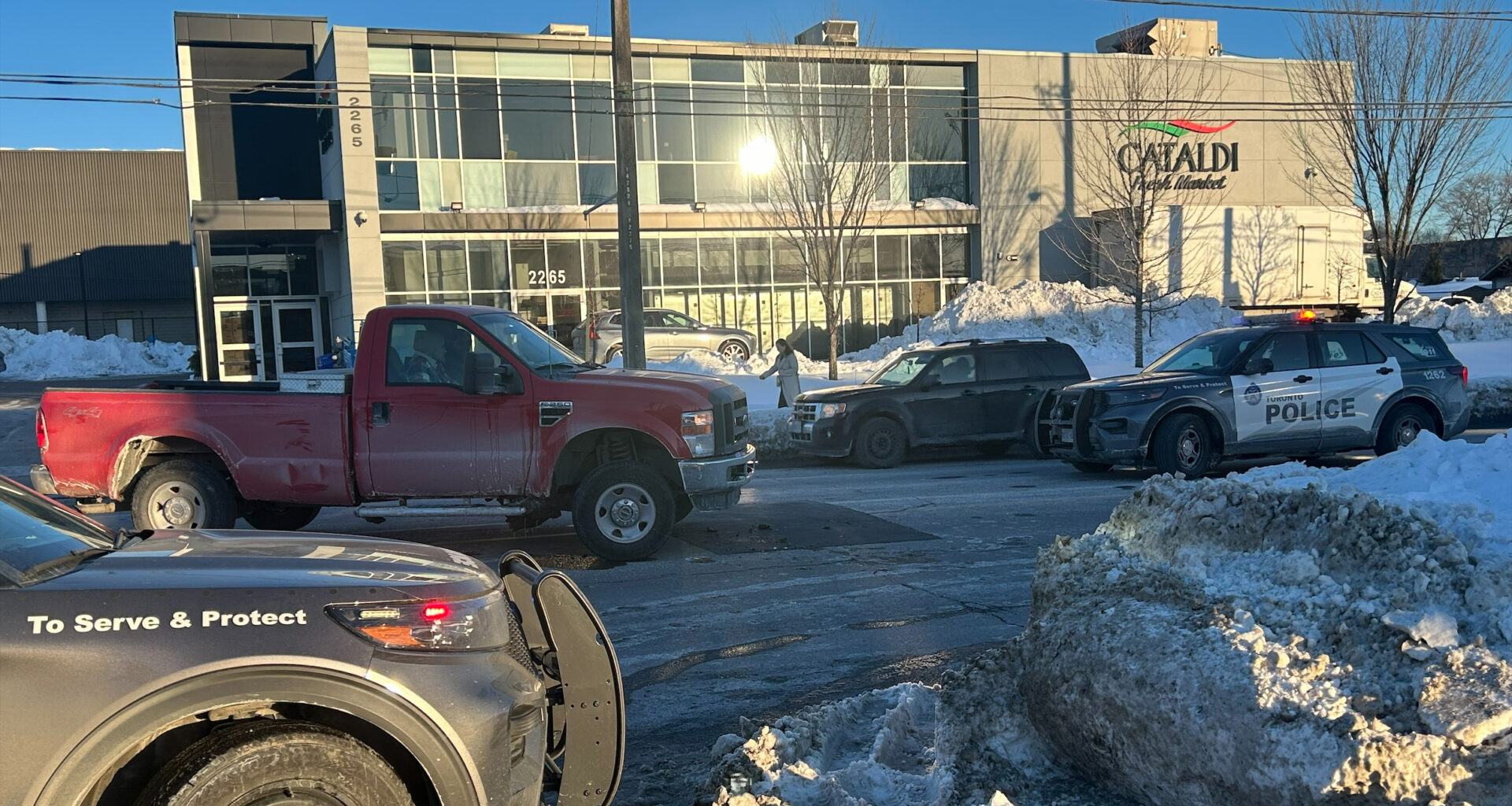 Elderly man dies after being struck by vehicle in North York