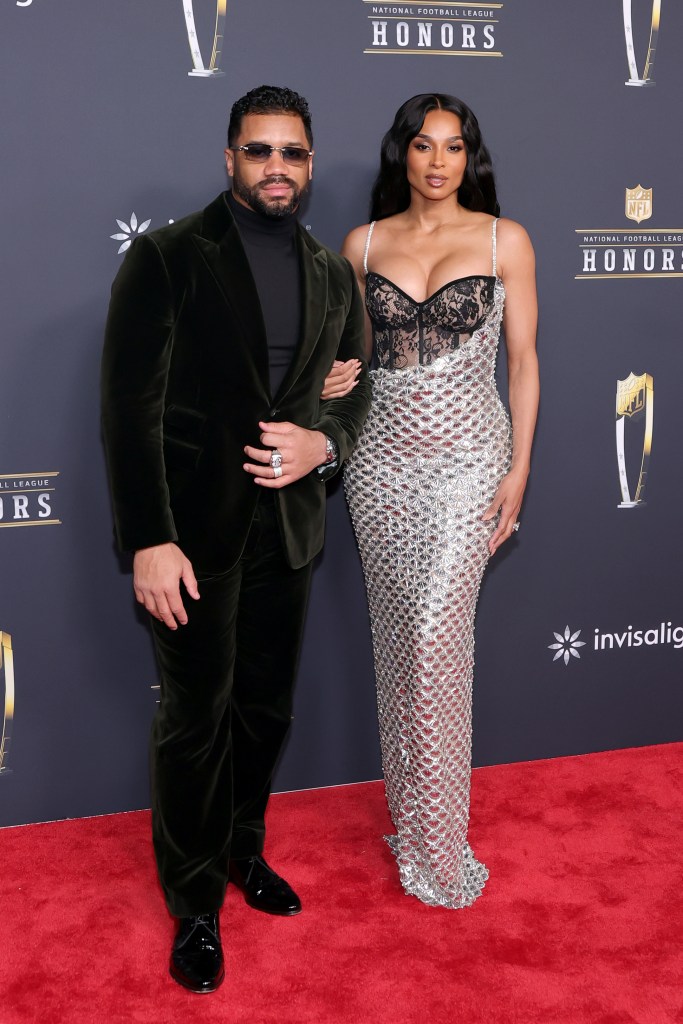 Russell Wilson and Ciara attend the 15th Annual NFL Honors
