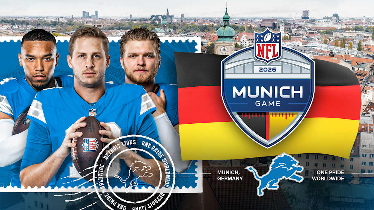 Detroit Lions to play international game in Munich in 2026