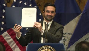 Mamdani signs executive order to protect New Yorkers from "abusive immigration enforcement"