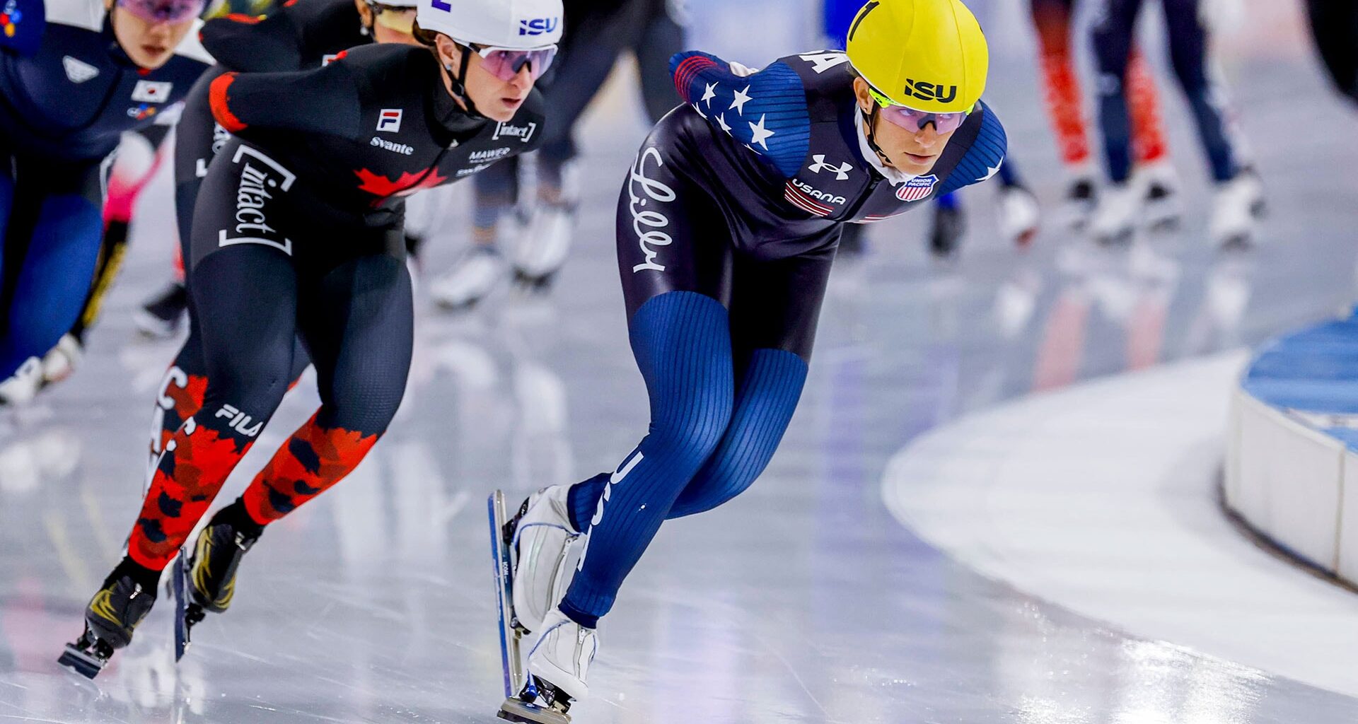 Jordan Stolz, Mia Manganello take on mass start as Olympic speed skating concludes on Saturday
