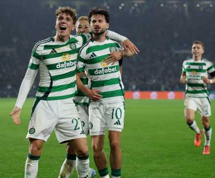 Celtic midfielder Arne Engels