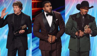 List of 'NFL Honors' award winners from 2025 NFL season