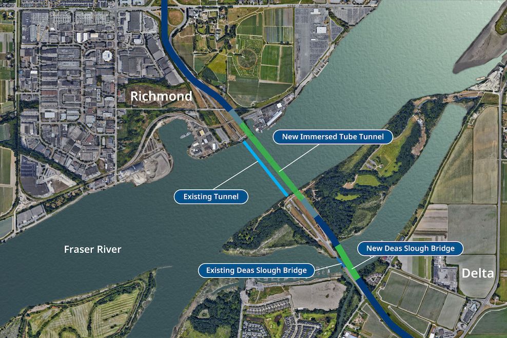 george massey tunnel new project