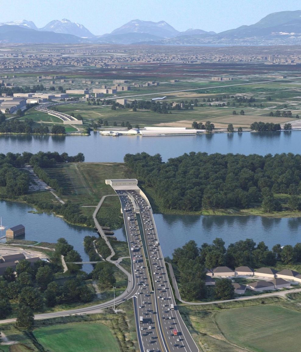 george massey tunnel new project