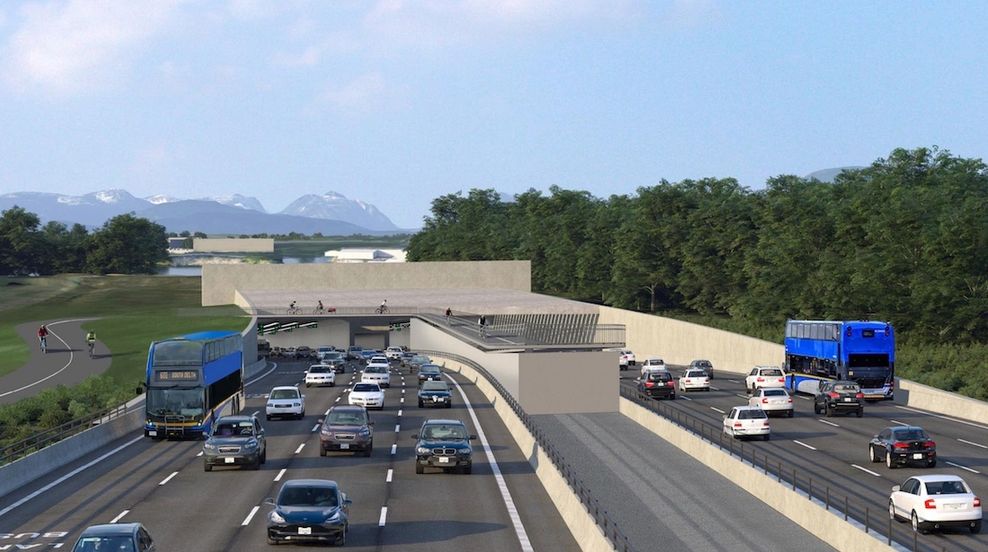 george massey tunnel new project