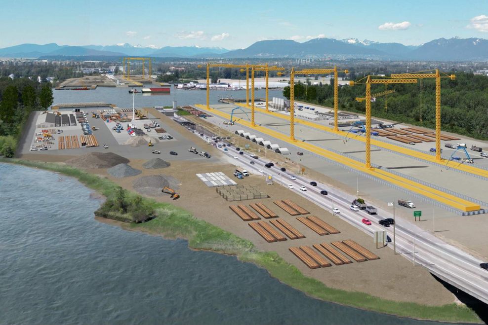 george massey tunnel new project