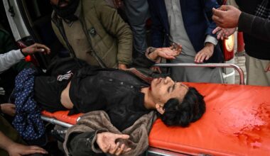 Mosque in Pakistan's capital Islamabad hit by suicide bombing, leaving dozens dead and wounded