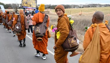 Buddhist Monks Are Walking Across the U.S. for Peace