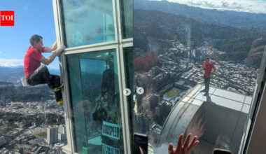 ‘Apparently there’s a different route…’: Google CEO Sundar Pichai shares photo of Alex Honnold climbing Taipei 101