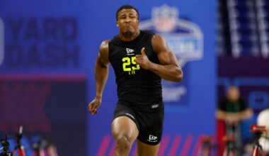 2026 NFL combine stock up/stock down, Day 1: Sonny Styles electrifies