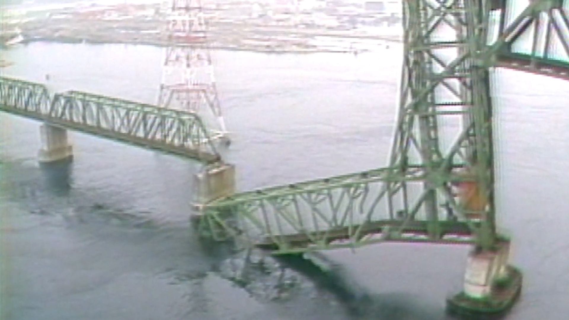 Click to play video: 'From the archive: 1979 collision of freighter into Second Narrows Rail Bridge'