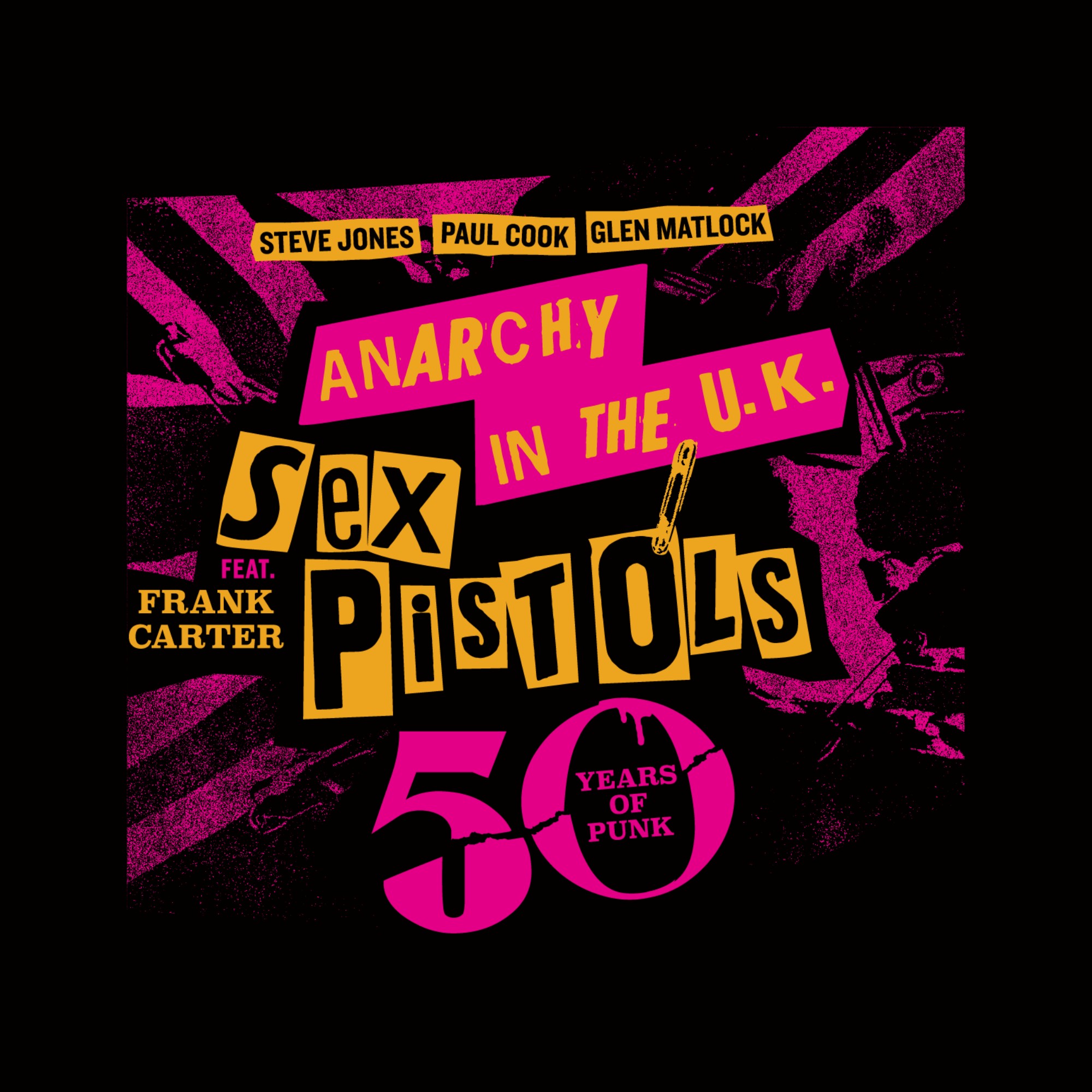 Sex Pistols featuring Frank Carter announce 'Anarchy In The UK' 2026 arena tour