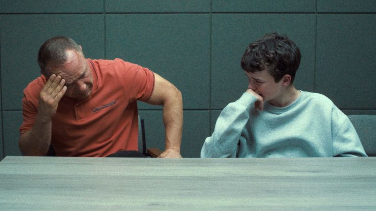 Adolescence, starring Stephen Graham and Owen Cooper, was a huge hit for Netflix in 2025. Pic: Netflix 