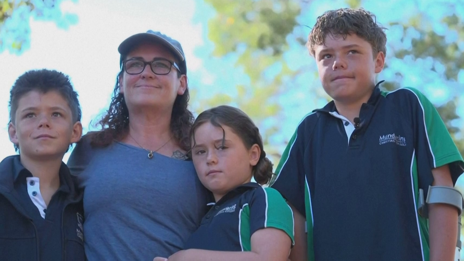 Teenage boy swims for four hours to save family swept out to sea | World News