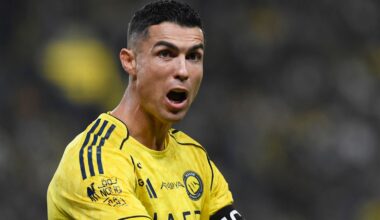 Cristiano Ronaldo missed Al Nassr's clash with Al Ittihad on Friday. Pic: Reuters