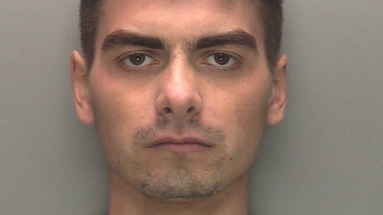 Skebas was making plans to flee the UK after the murder