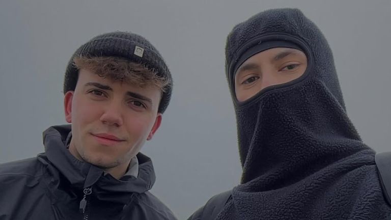 Jayden had shared pictures of himself and Eddie during a hiking trip earlier this month. Pic: Instagram