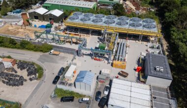 Geothermal Engineering Ltd's site in Cornwall. Pic: GEL