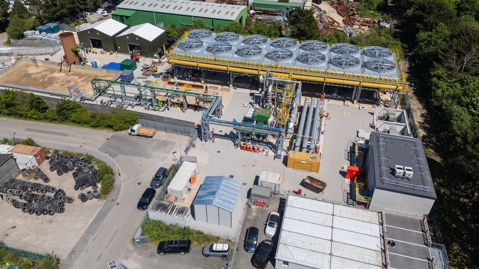 Geothermal Engineering Ltd's site in Cornwall. Pic: GEL