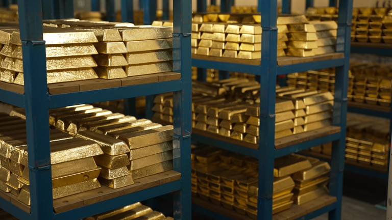 There is more gold in the vaults of the Bank of England than in the Fort Knox gold depository in the US