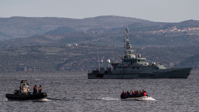 The Valiant on a mission in Greece. Pic: AP
