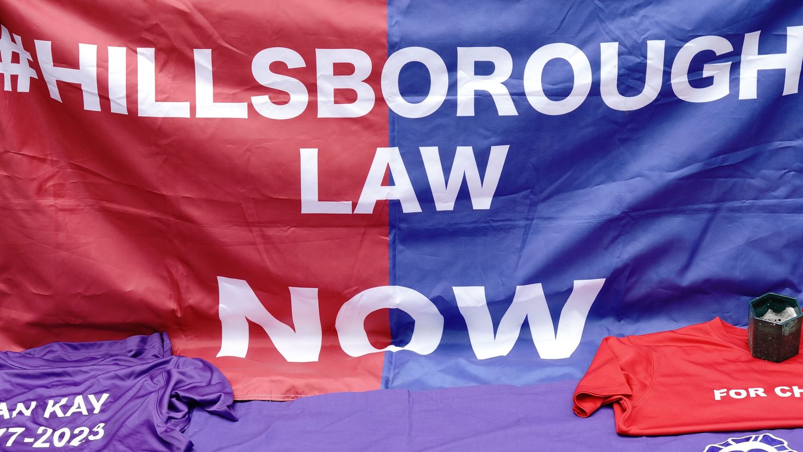 The law is in honour of the Hillsborough victims and aimed at preventing cover-ups. Pic: PA