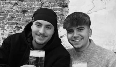 Jayden Long, left, and Eddie Hill. Pic: JustGiving