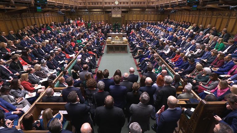 The chancellor delivering the autumn budget last November