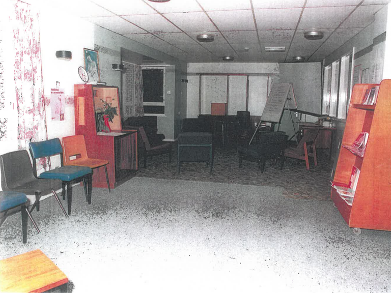 A seating area in Skircoat Lodge. Pic: West Yorkshire Police