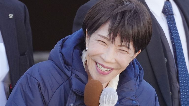 Ms Takaichi is ultra-conservative and a wartime history revisionist. Pic: AP
