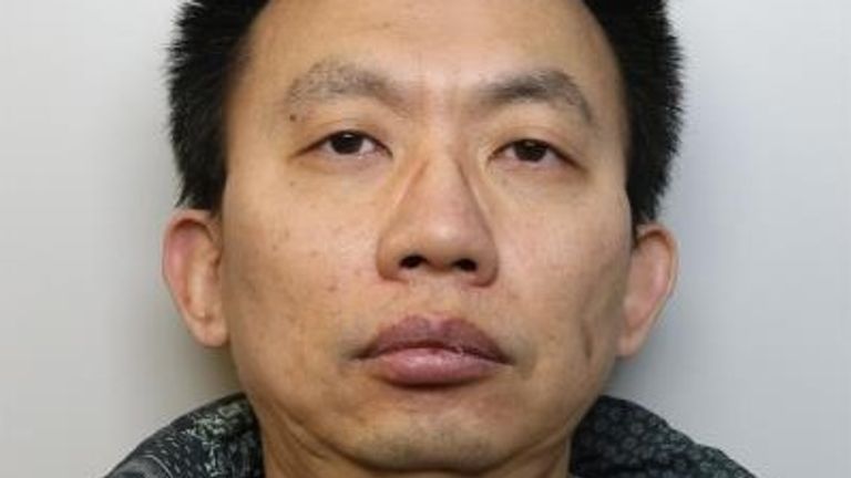 Zhijia Fan.
Pic: British Transport Police/PA