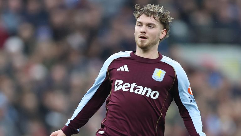 Elliott has been used just seven times by Villa this season